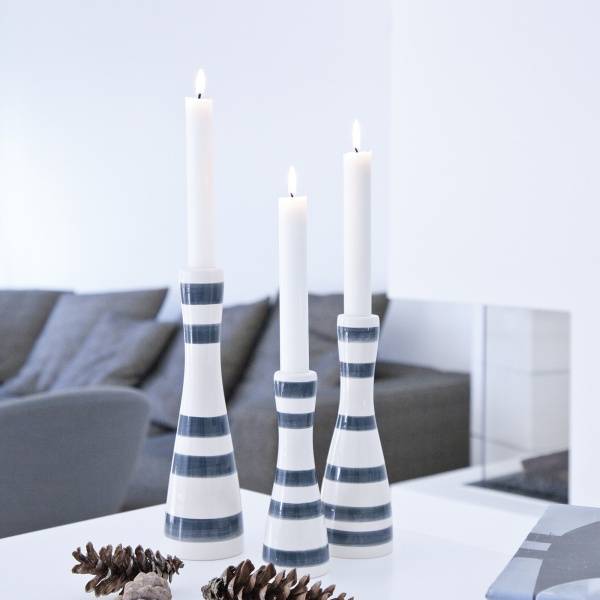 Kähler , Omaggio lysestake H160 grå